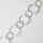 Silver Chain by the meter 26mm / 1cm / silver