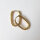 Creole 24 x 16mm / 1 Paar / gold