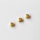 Lentil 4mm / 10g / approx. 65 pieces / gold
