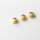 Linse 10mm / 10g / ca. 10 Stück / gold