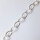 Silberkette 18 x 12mm / 1cm / silber