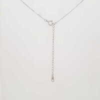 Silver Chain with Cross silver