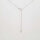 Silver Chain with Cross silver