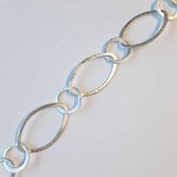 Silberkette 34 x 20mm / 1cm / silber