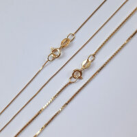 Venetian Chain gold plated 0,5mm / 45cm / 1 piece / gold