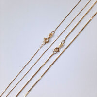Venetian Chain gold plated 0,5mm / 45cm / 1 piece / gold