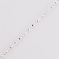 Silver Chain by the meter 4mm / 1cm / silver