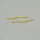 Hülse gebogen 30mm / 20 Stück / gold