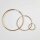 Creole 13mm / 1 Paar / gold