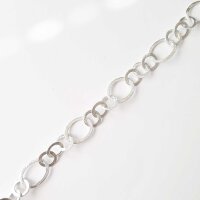 Silberkette 18 x 13mm / 1cm / silber
