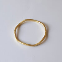 Armreif 65mm / 1 Stück / gold matt