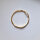 Armreif 60mm / 1 Stück / gold poliert