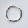 Bangle silver polished,