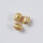 Tulpe 6mm / 5gr / ca.11 Stück / gold