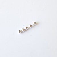 Bead, brushed 10g / approx. 350 pieces / gold