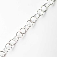 Silberkette 10mm / 1cm / silber