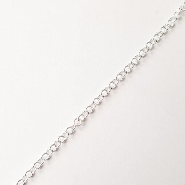 Silberkette 2mm / 1cm / silber